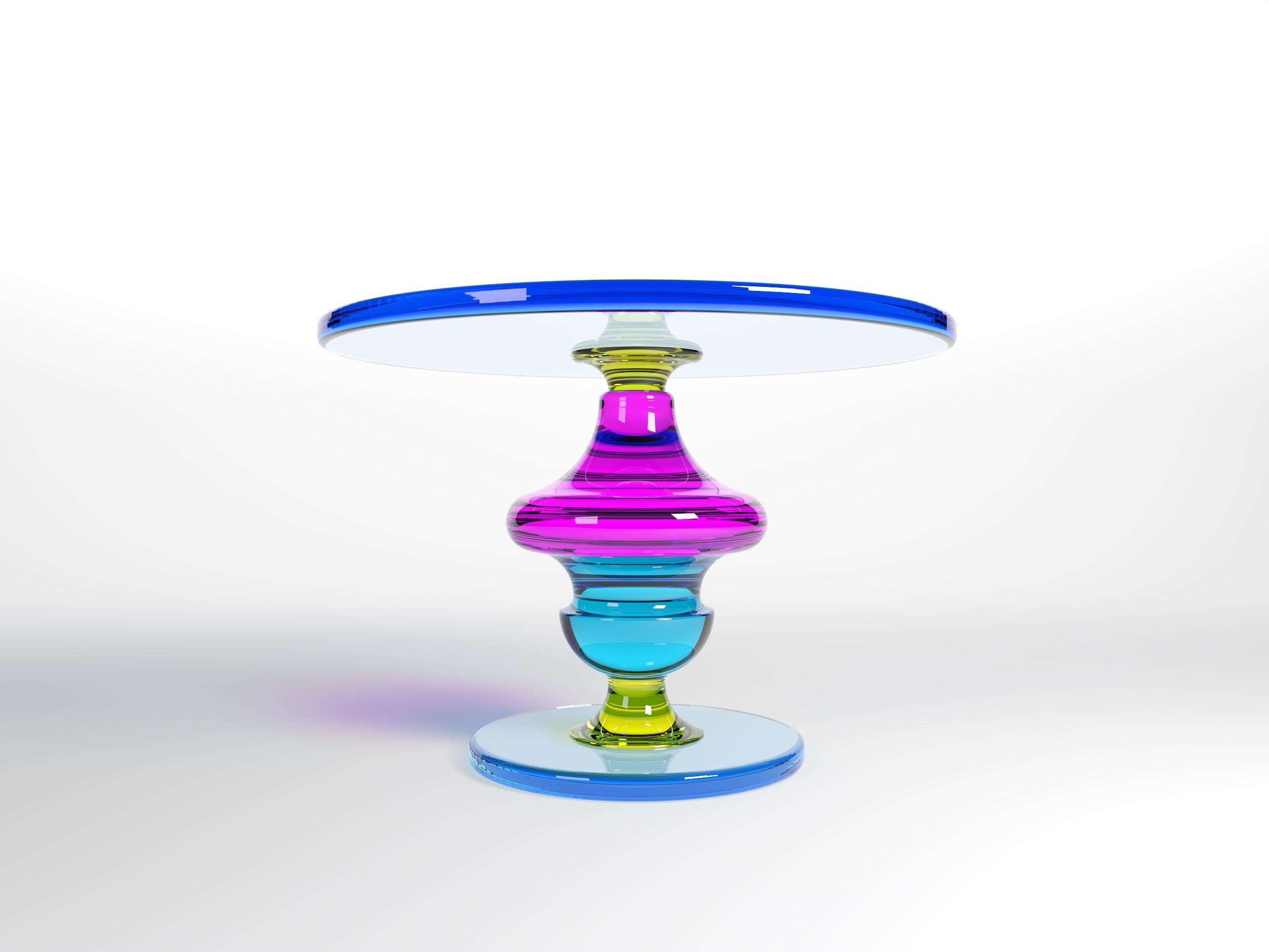 Italian Trottola 5 Coffee Table by Studio Superego for Superego Editions For Sale