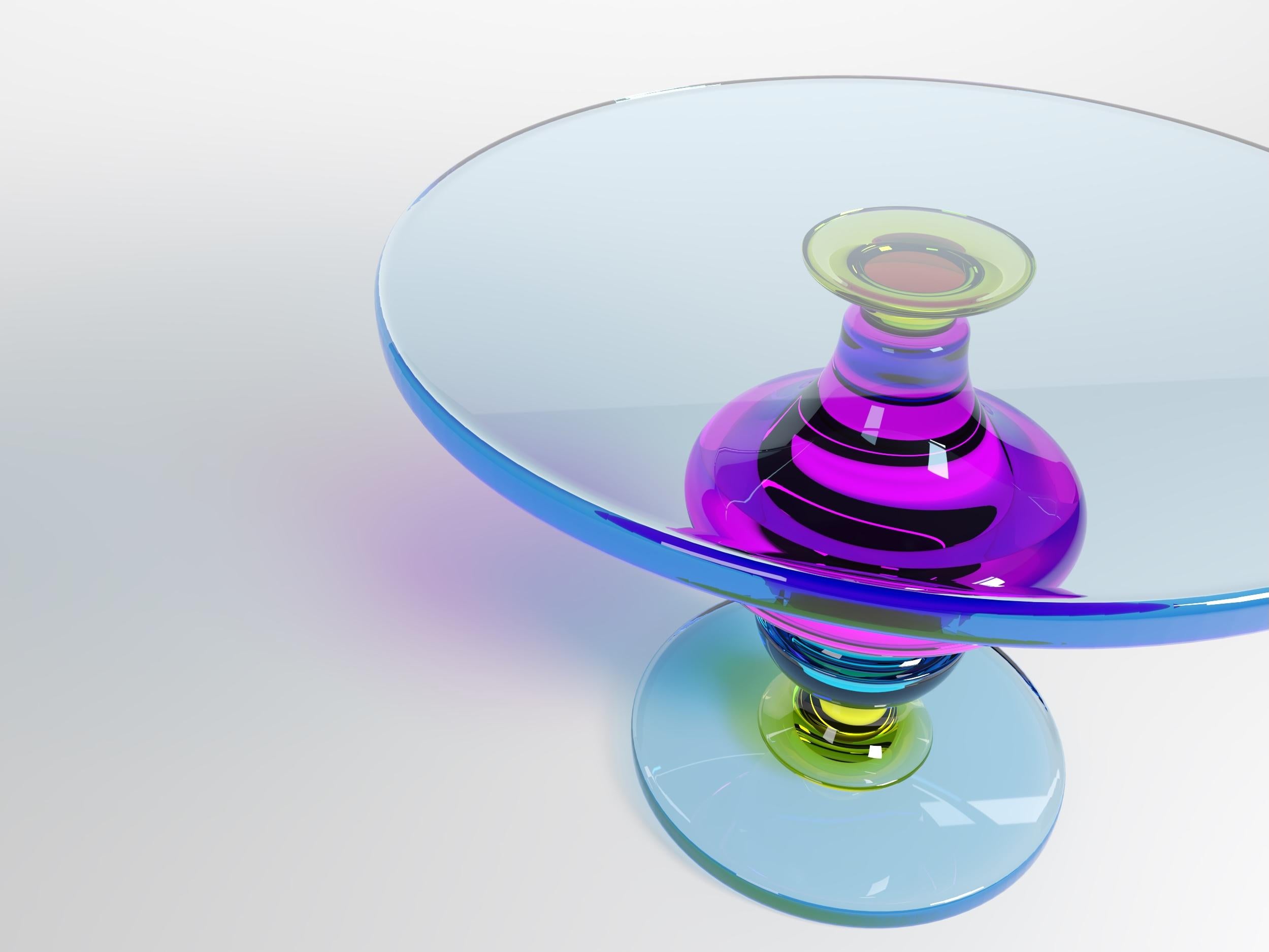 Trottola 5 Coffee Table by Studio Superego for Superego Editions In Excellent Condition For Sale In Milan, Italy