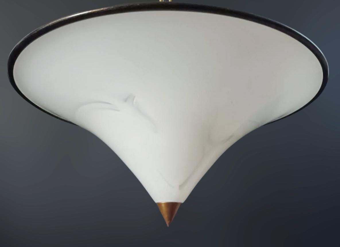 Trottola Murano Einbaubeleuchtung (Moderne der Mitte des Jahrhunderts) im Angebot
