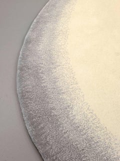 Troublanc Hand-Tufted Wool Carpet with gradient colors - off-white