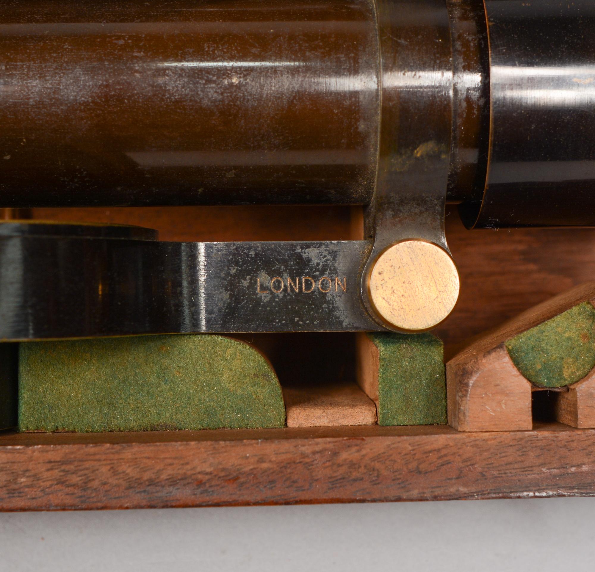 Troughton and Simms London Surveyor's Level in Mahogany Case 5