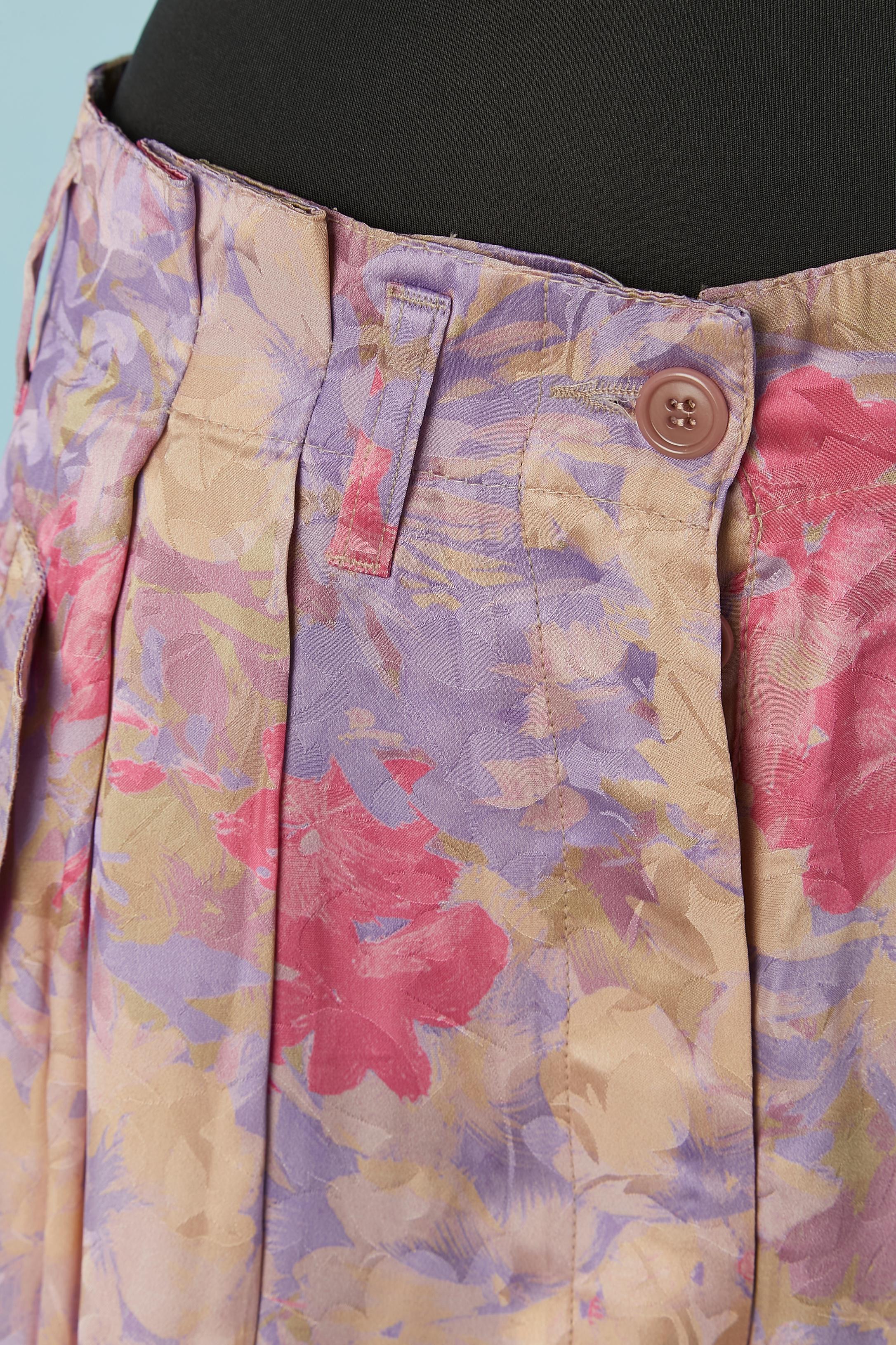 Trouser suit in flower jacquard pattern Dries Van Noten  For Sale 6