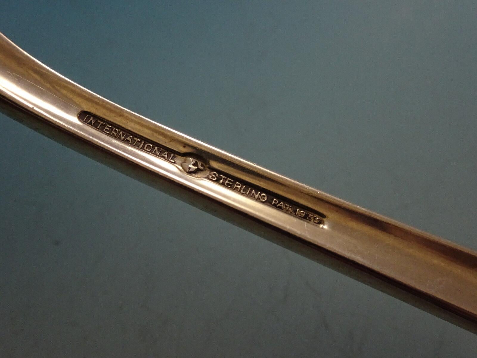 Trousseau by International Sterling Silber Besteck Set 8 Service 36 Teile Abendessen (Sterlingsilber) im Angebot
