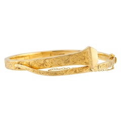 TROUT & CO. Edwardian 14k Nail Bracelet