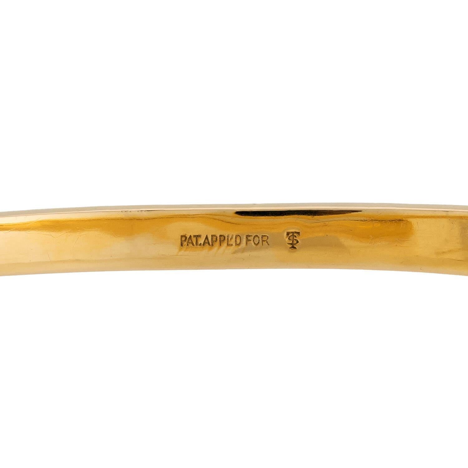 TROUT & CO. Bracelet édouardien à clous 14k en vente 3