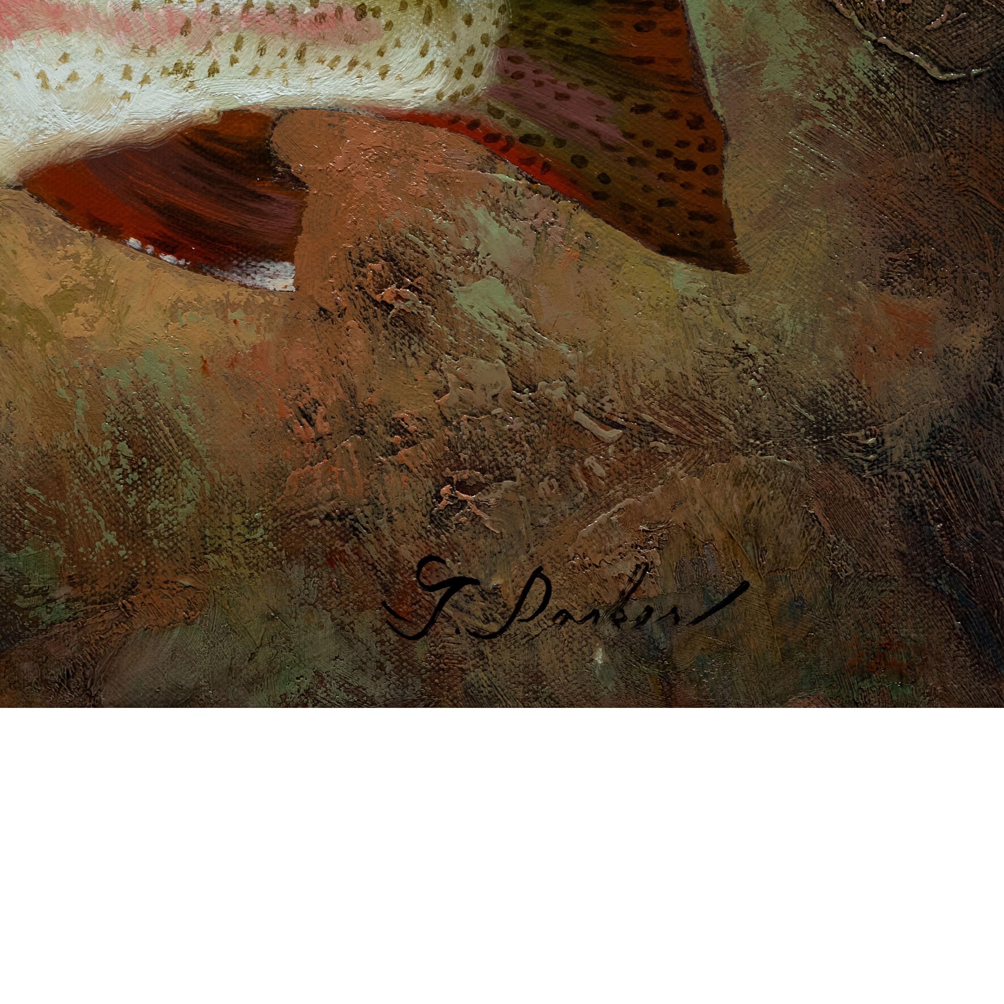 Trout Collection Original Oil Paintings by Greg Parker For Sale 7