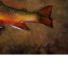 Trout Collection, Original-Ölgemälde von Greg Parker