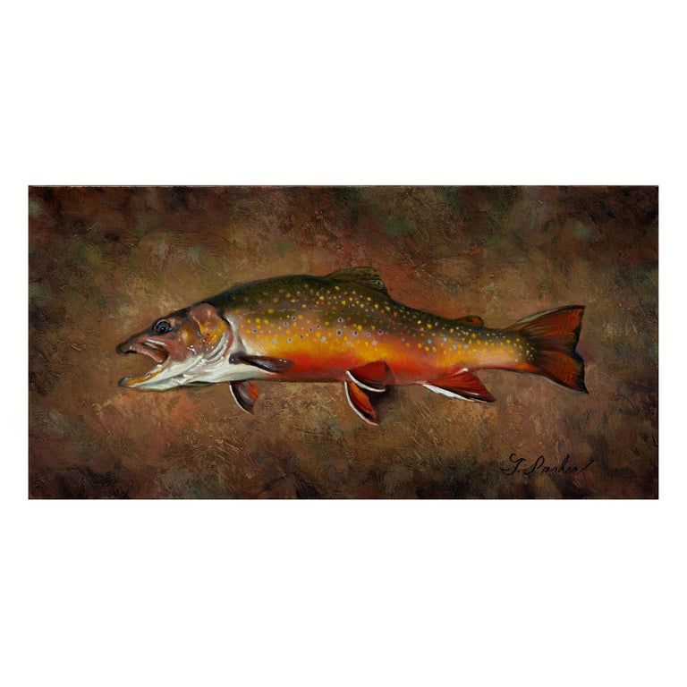 Trout Collection Original Oil Paintings by Greg Parker For Sale at 1stDibs