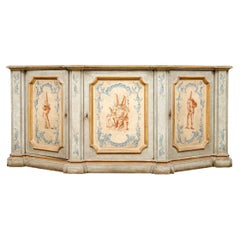 Credenza dipinta in stile provinciale italiano Trouvailles