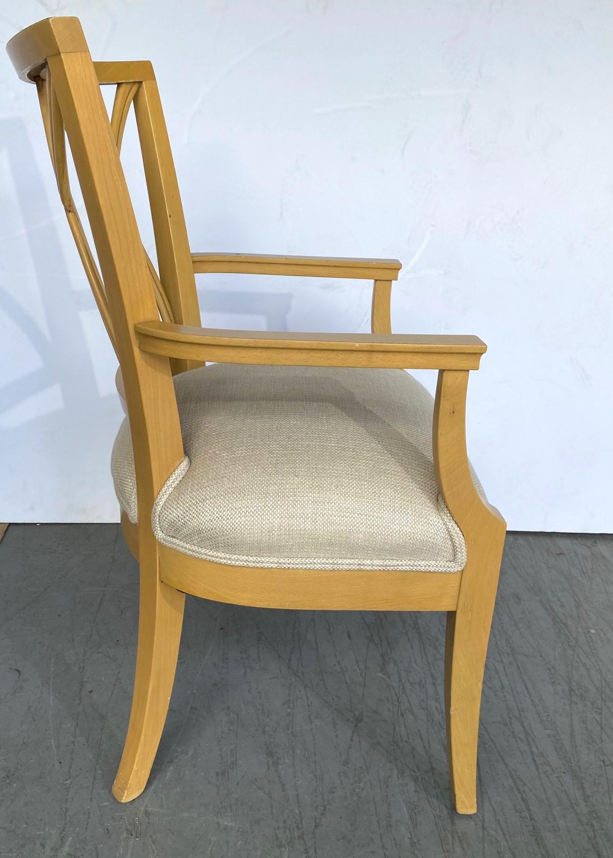 American Trouvailles Moder Dining Chairs Set of 6 For Sale