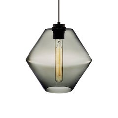Trove Lámpara colgante moderna de cristal soplado a mano, fabricada en EE.UU.