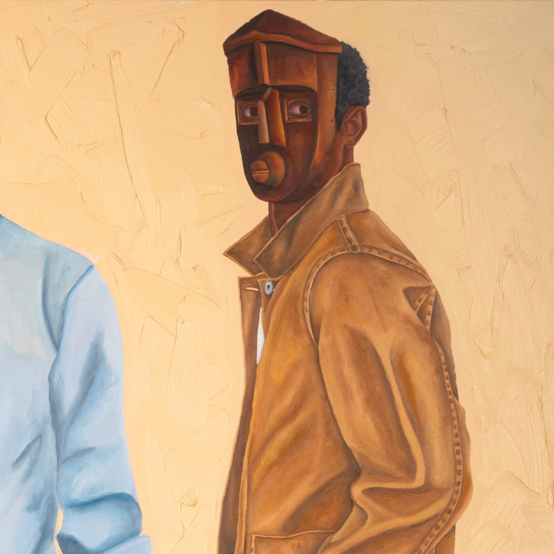 'Brothers Keeper' Oil Painting, 2022 For Sale 2