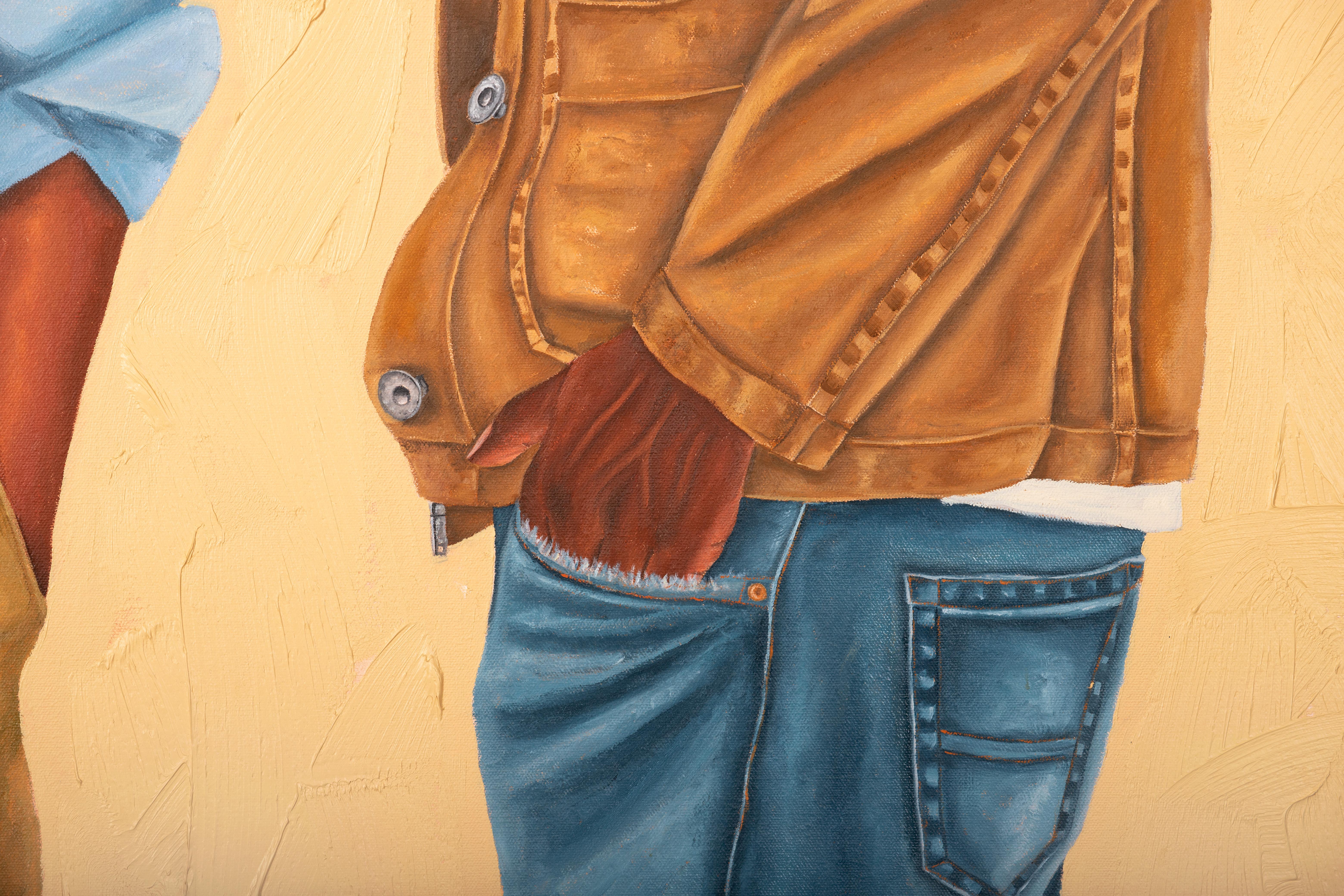 'Brothers Keeper' Oil Painting, 2022 For Sale 3