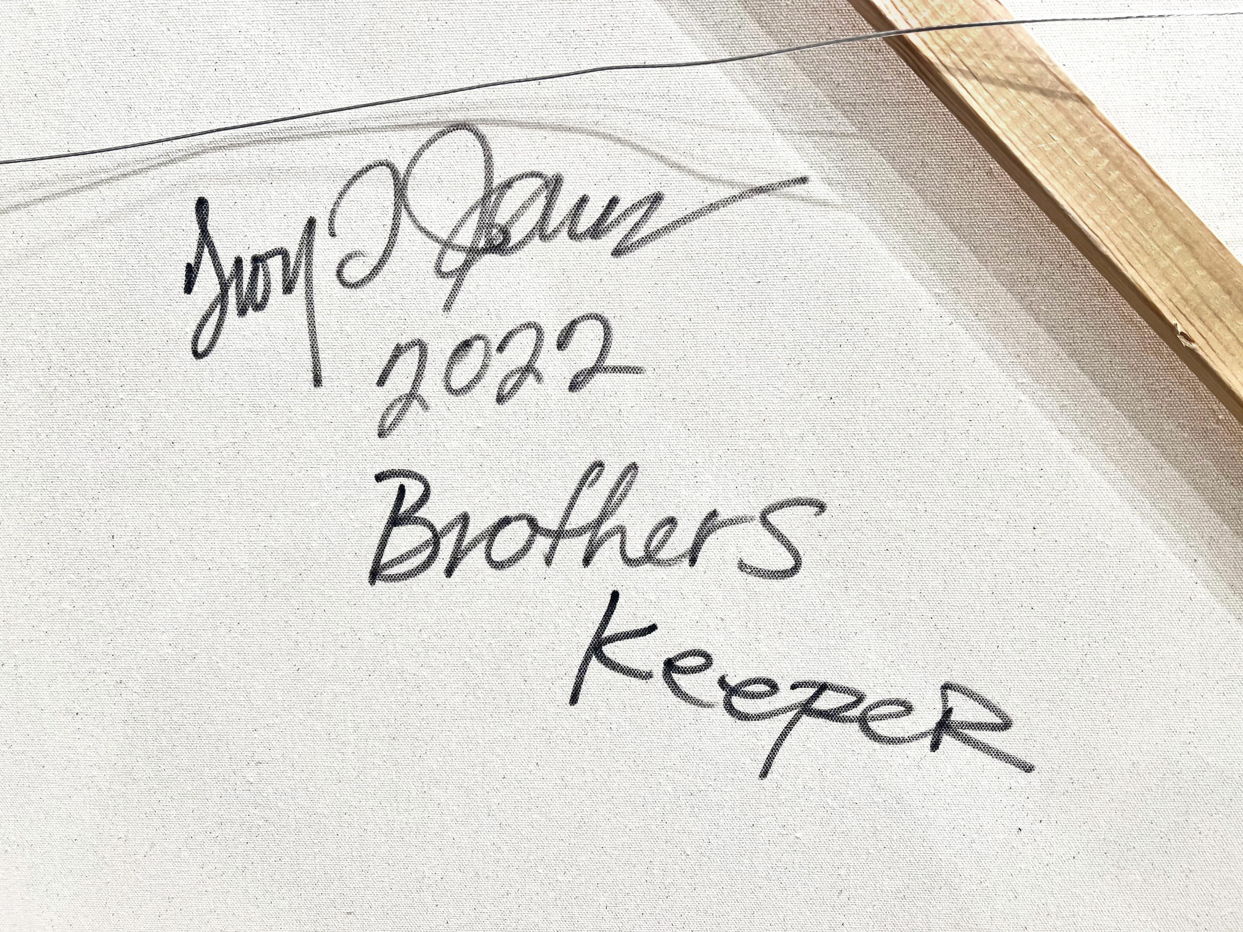 „Brothers Keeper“, Ölgemälde, 2022 im Angebot 2