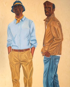 Einzigartiges Gemälde „Brothers Keeper“, 2023