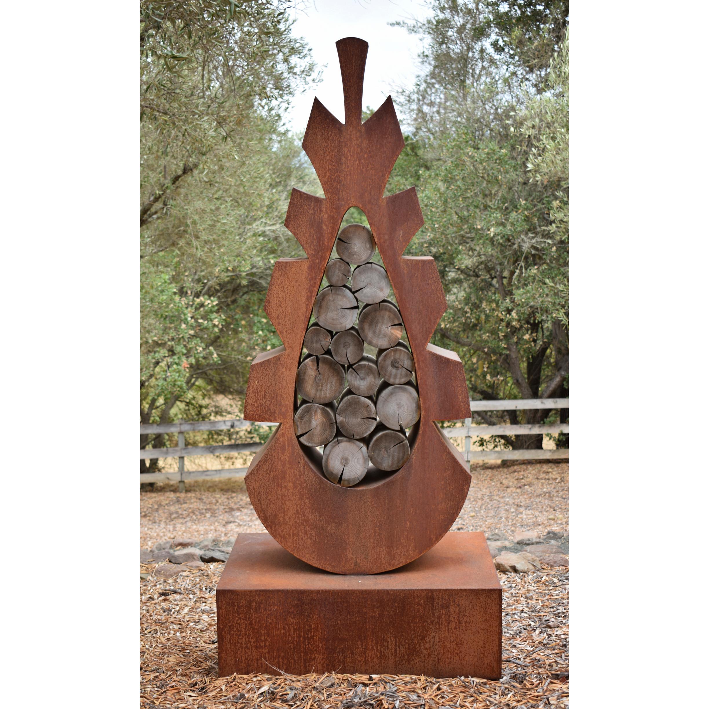 Troy Pillow Figurative Sculpture - Cedars