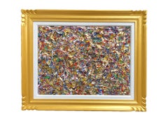 Revelation By Troy Smith With Gilt Frame Fine Abstract Art