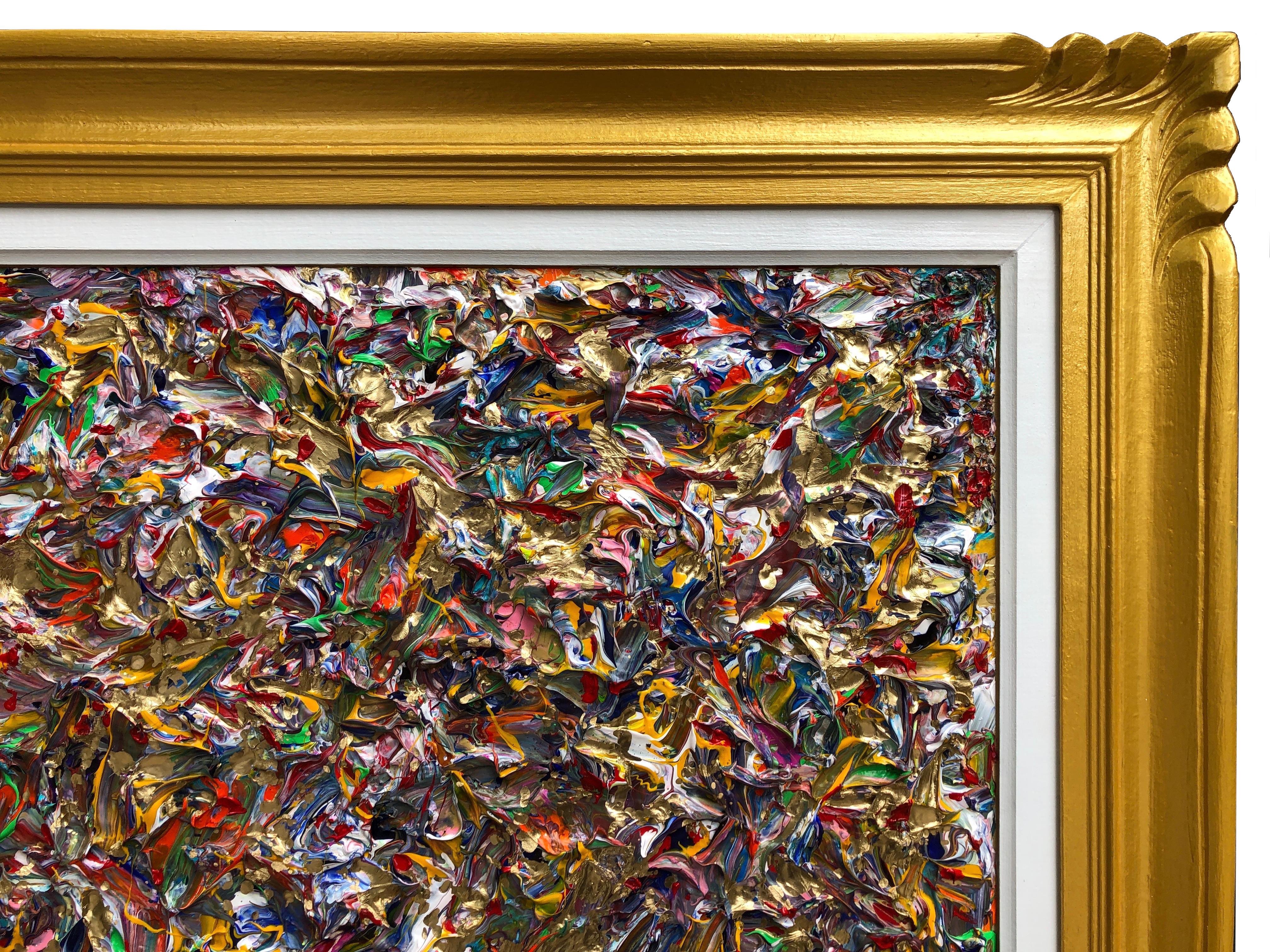 Revelation By Troy Smith With Gilt Frame Fine Abstract Art 3