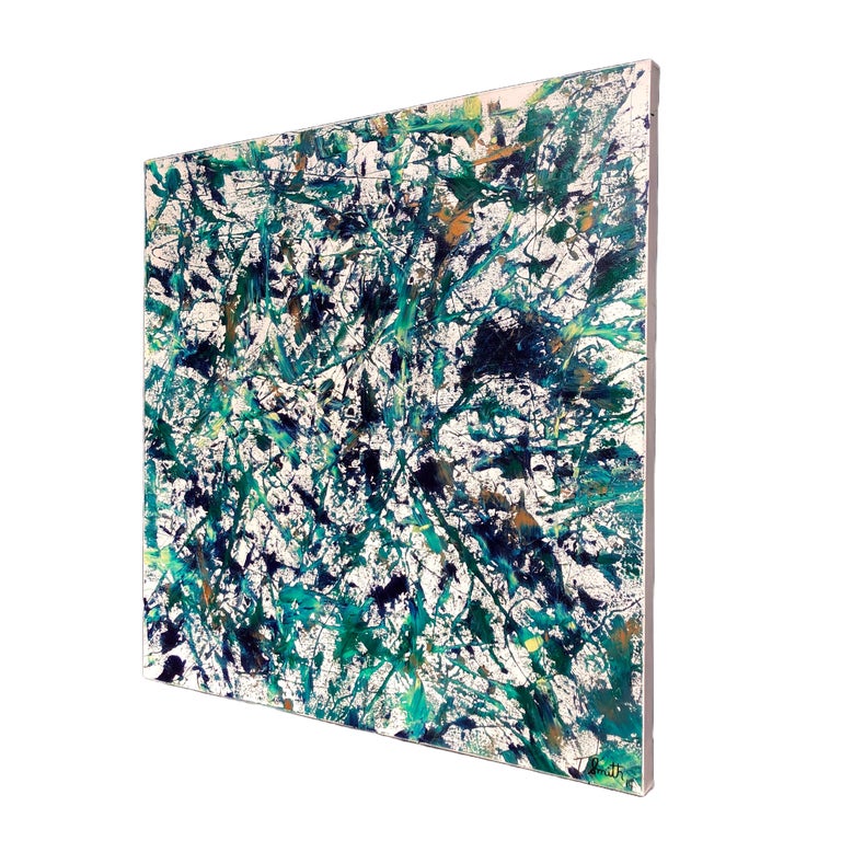 Troy Smith Studio Emerald Sky By Troy Smith Fine Art Abstract Art For