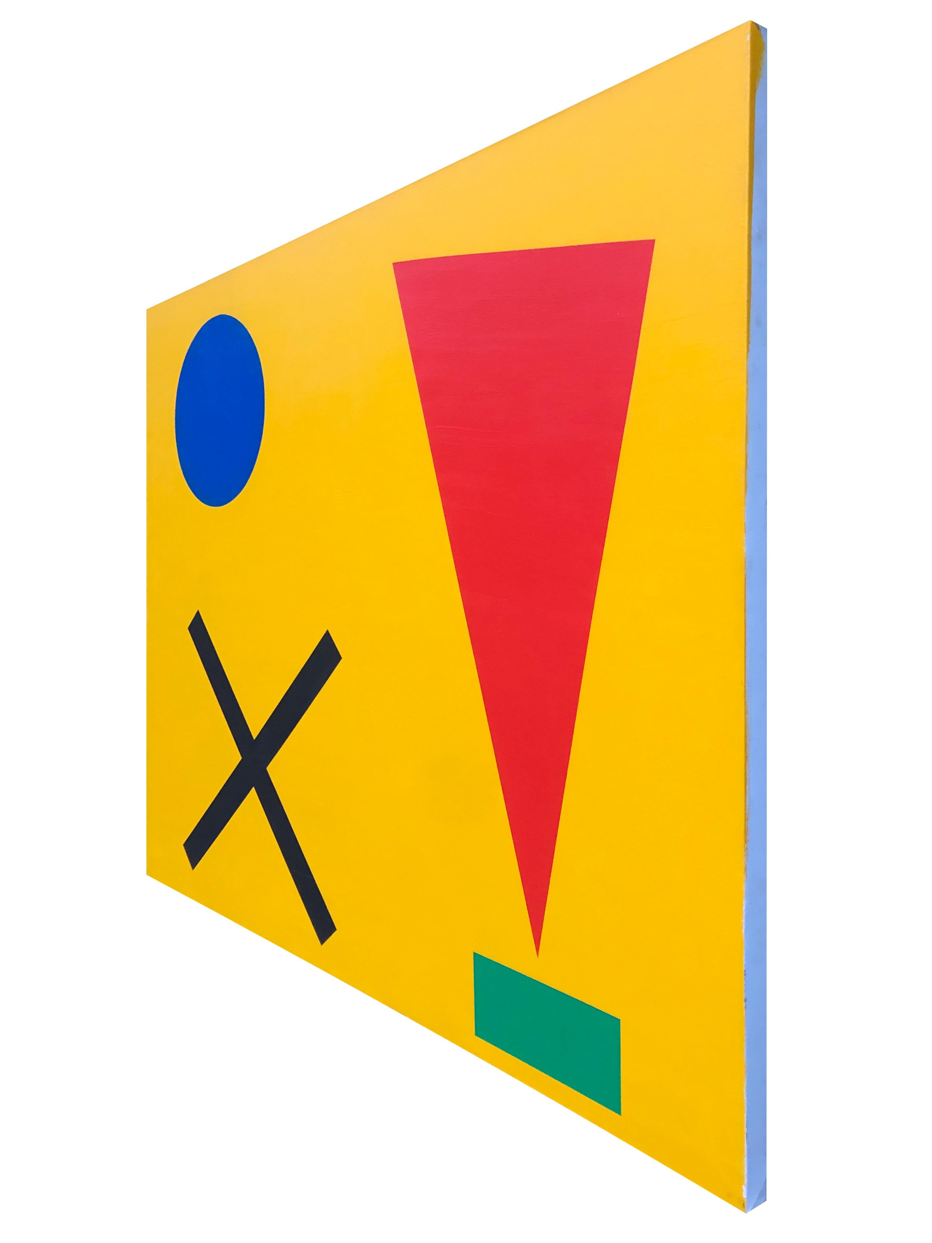 X-Marks „The Spot“ von Troy Smith, abstrakte geometrische Kunst, Abstrakt im Angebot 3