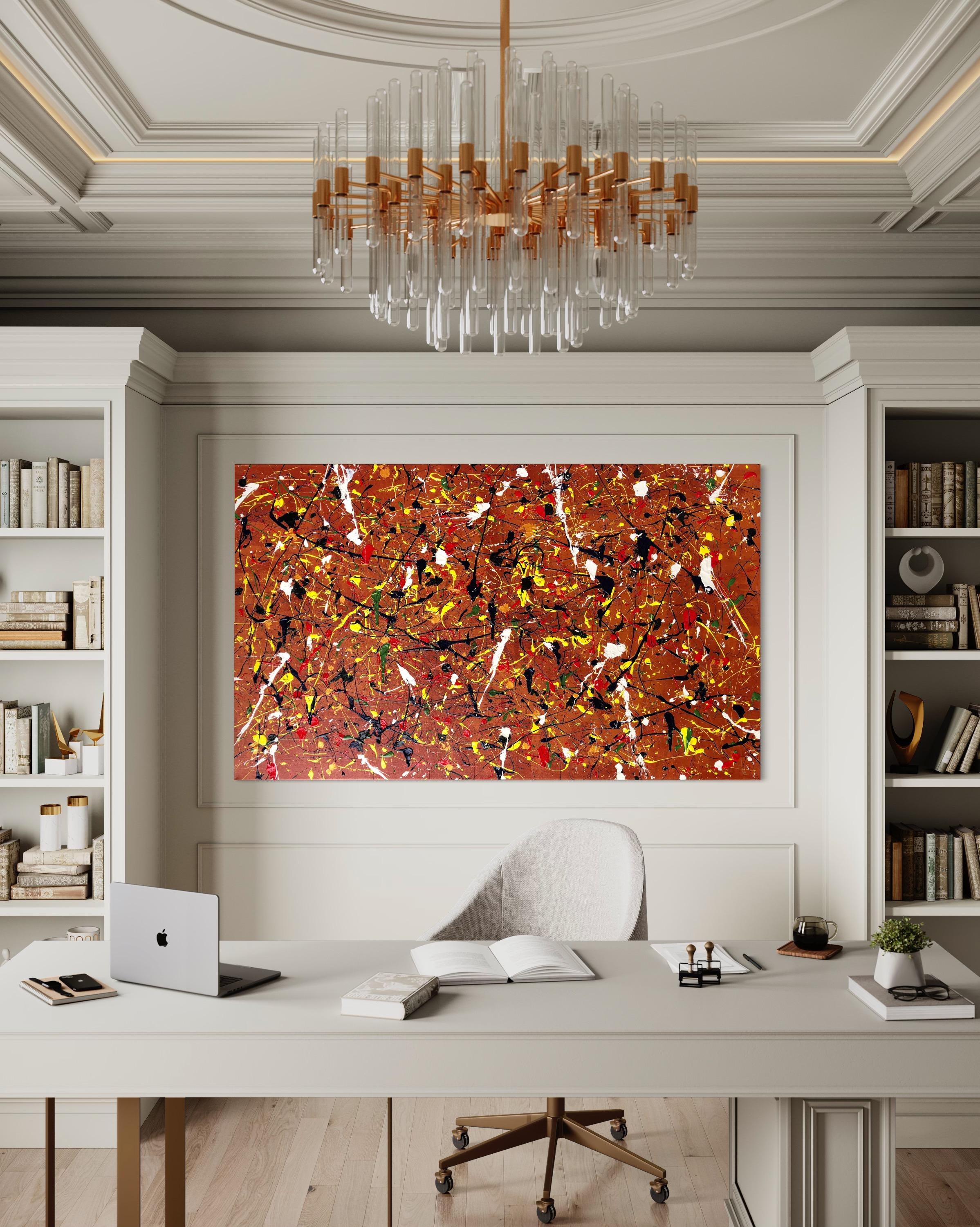 Un prodotto di conseguenze di Troy Smith Fine Abstract Art in vendita 1