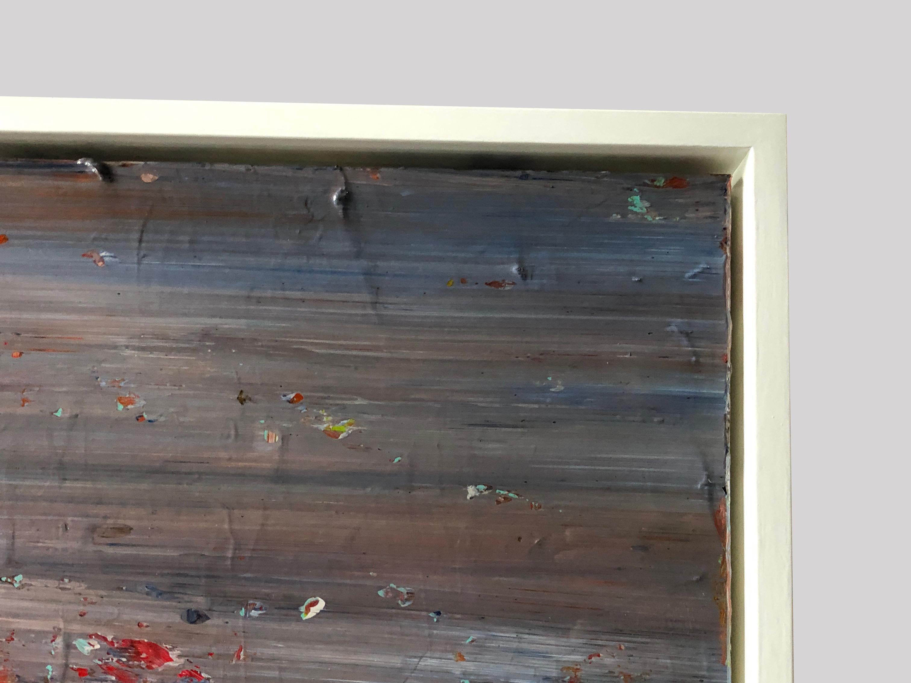 Lucid Dreams By Troy Smith Epoxy Resin Overlay White Lacquer Frame For Sale 5
