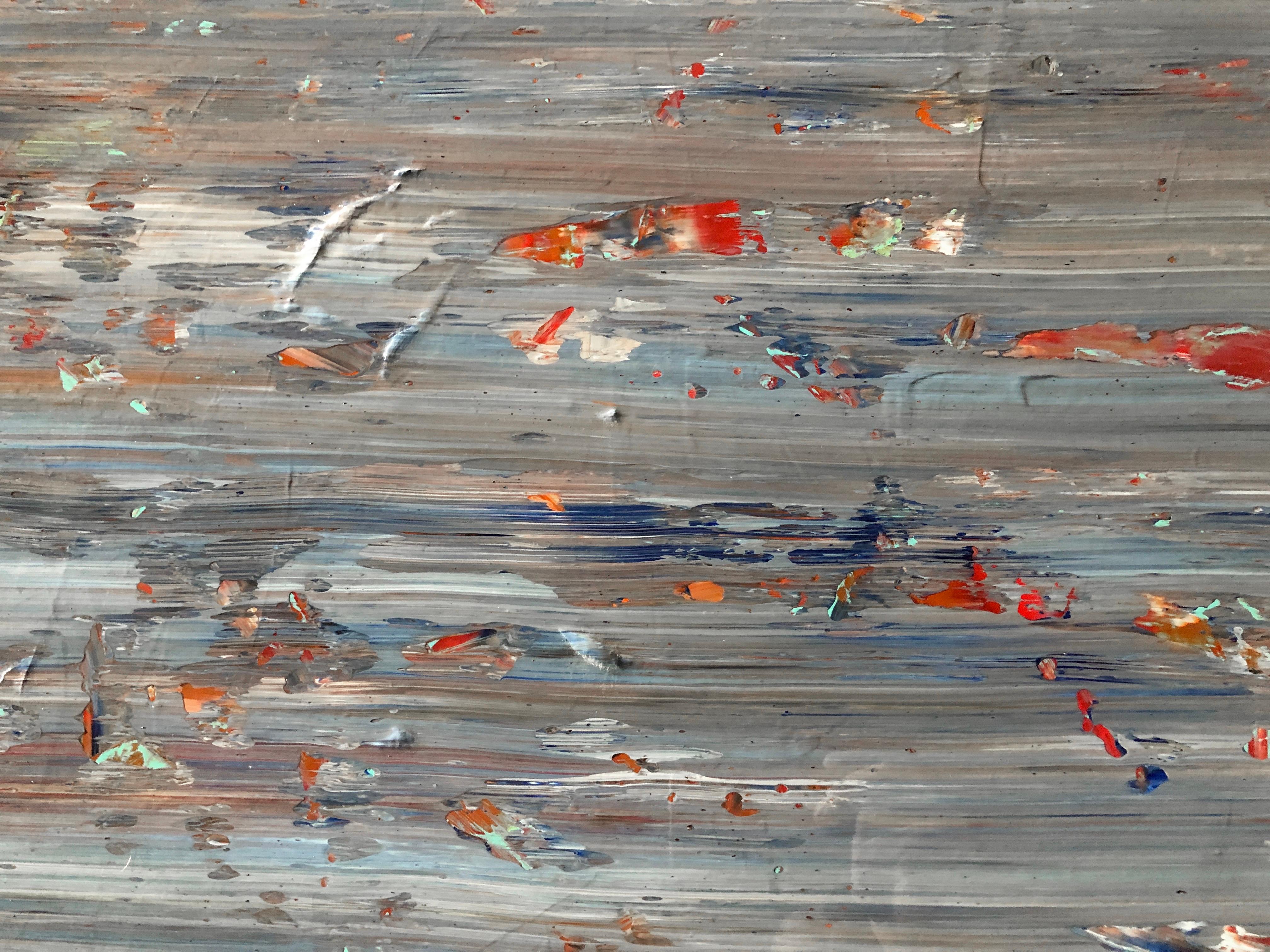Lucid Dreams By Troy Smith Epoxy Resin Overlay White Lacquer Frame For Sale 8