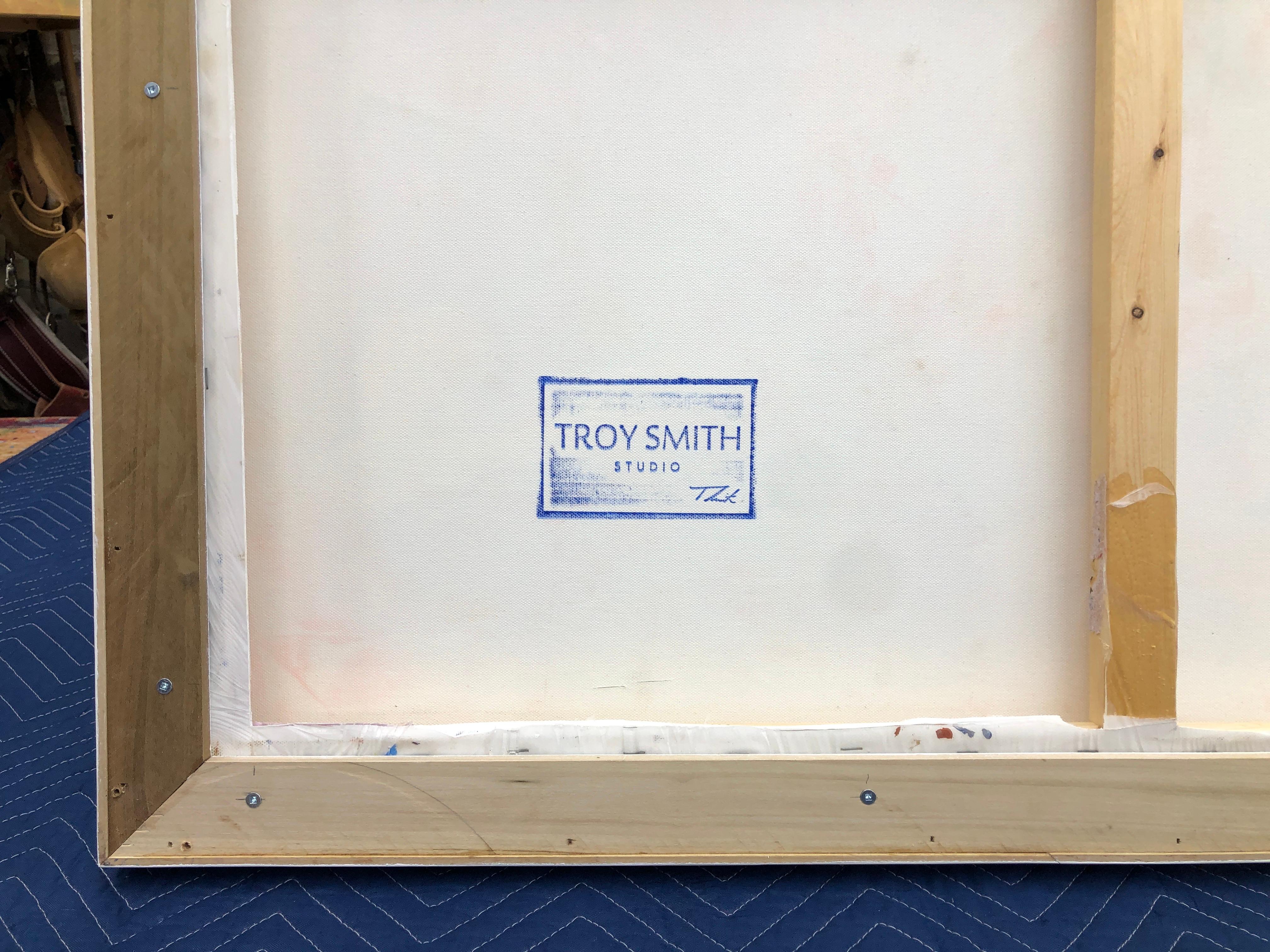 Lucid Dreams By Troy Smith Epoxy Resin Overlay White Lacquer Frame For Sale 12