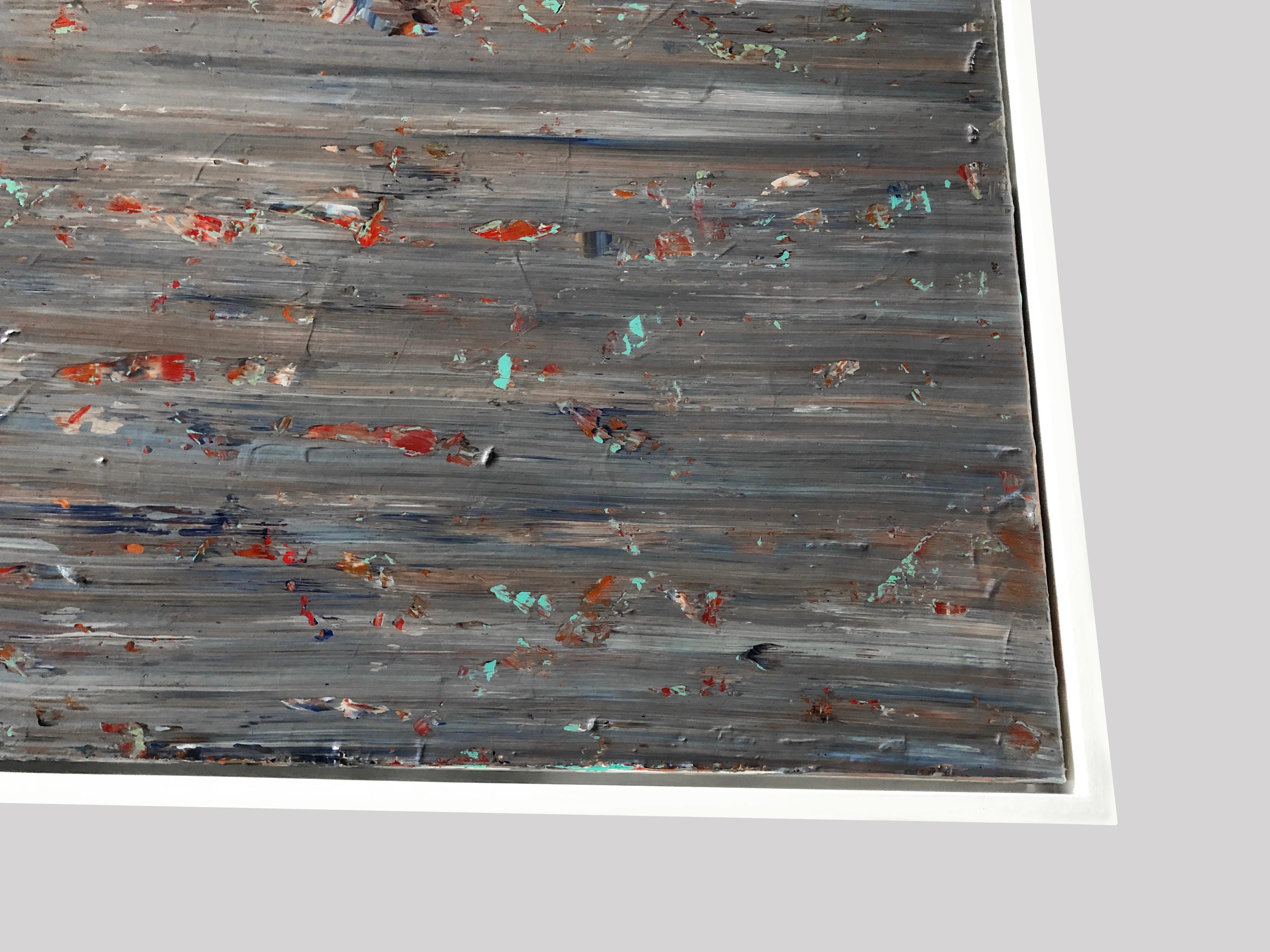 Lucid Dreams By Troy Smith Epoxy Resin Overlay White Lacquer Frame For Sale 3
