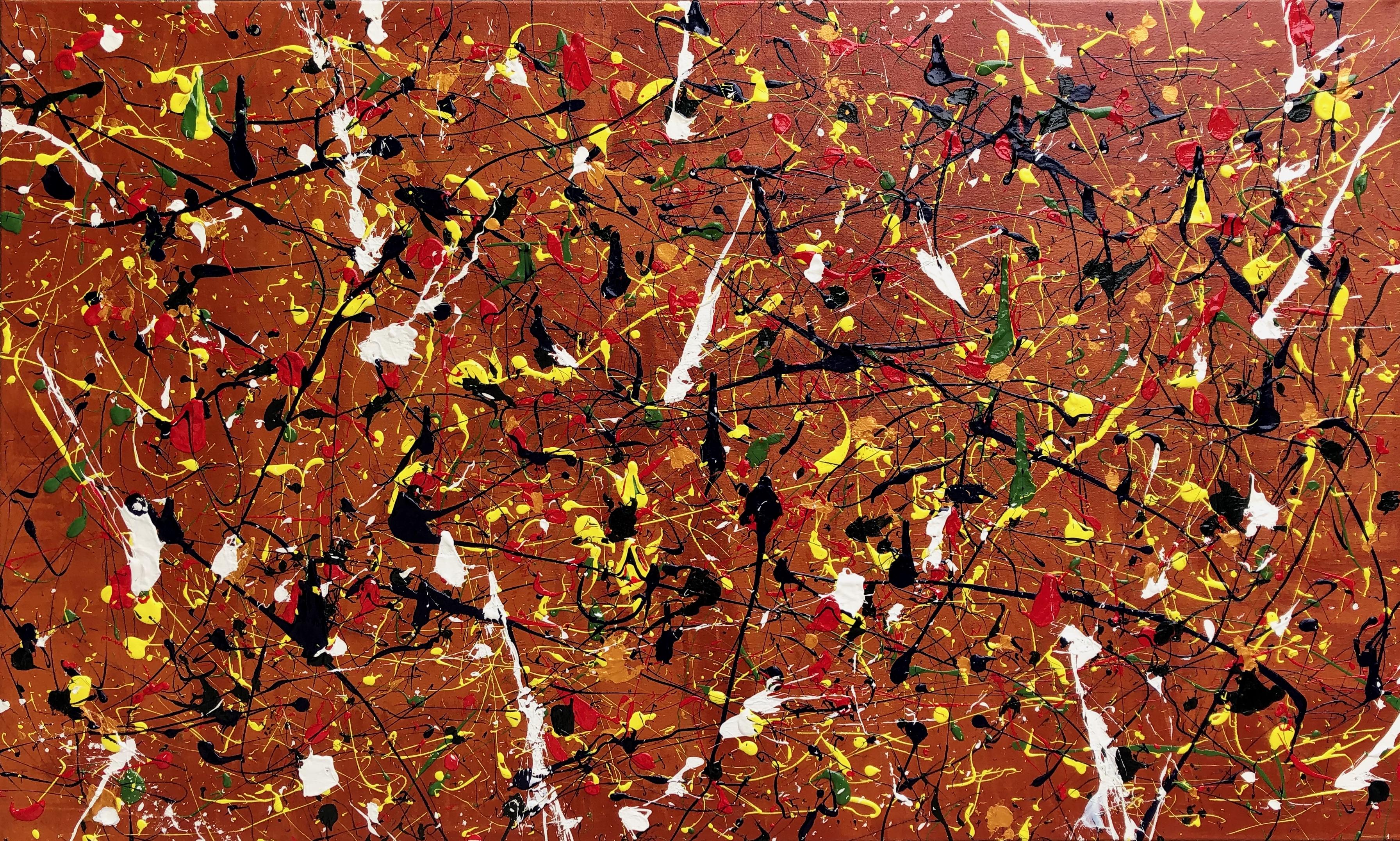 Acrylic Painting on Canvas: A Product of Consequences, 72x36 Inches