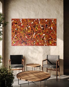 Acrylic Painting on Canvas: A Product of Consequences, 72x36 Inches