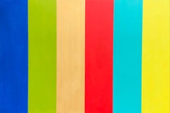 Colour Spectrum #1 Acrylic Painting on Canvas, Abstract, 72x50 Inches, Unframed