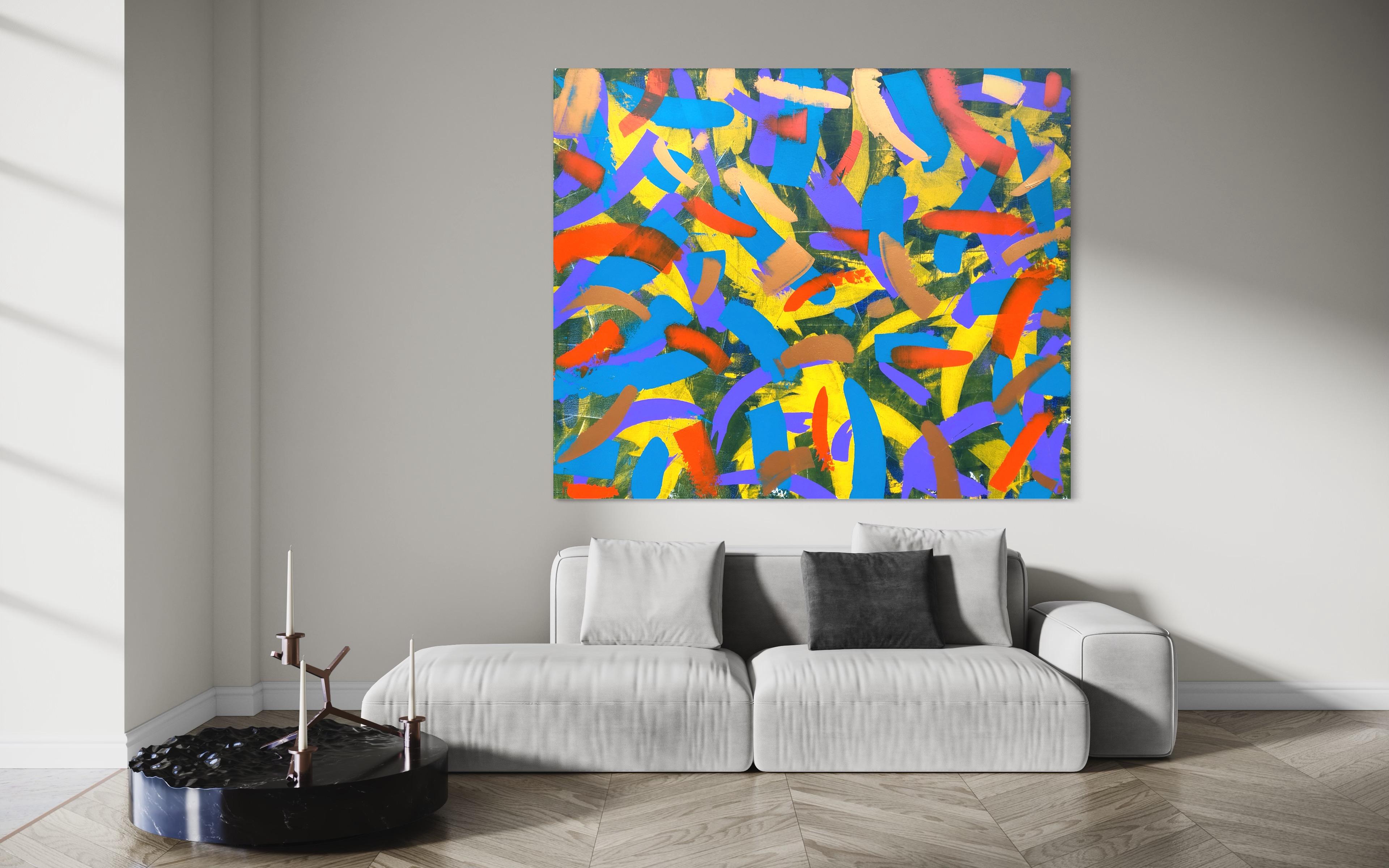 Feeling Good di Troy Smith Arte Astratta in vendita 1