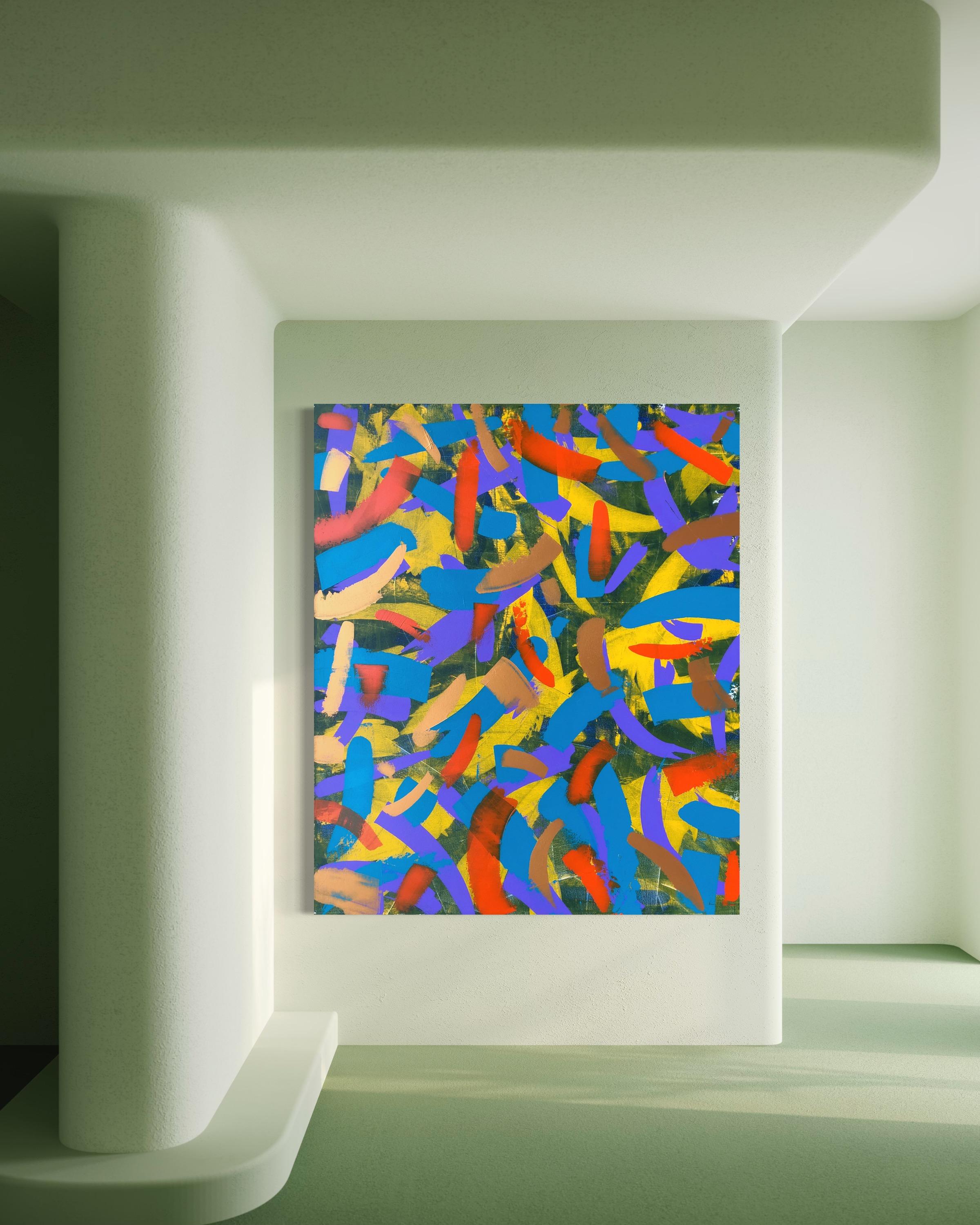 Feeling Good di Troy Smith Arte Astratta in vendita 2