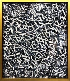 Organized Chaos By Troy Smith Acrylic On Birch Panel with Epoxy Resin