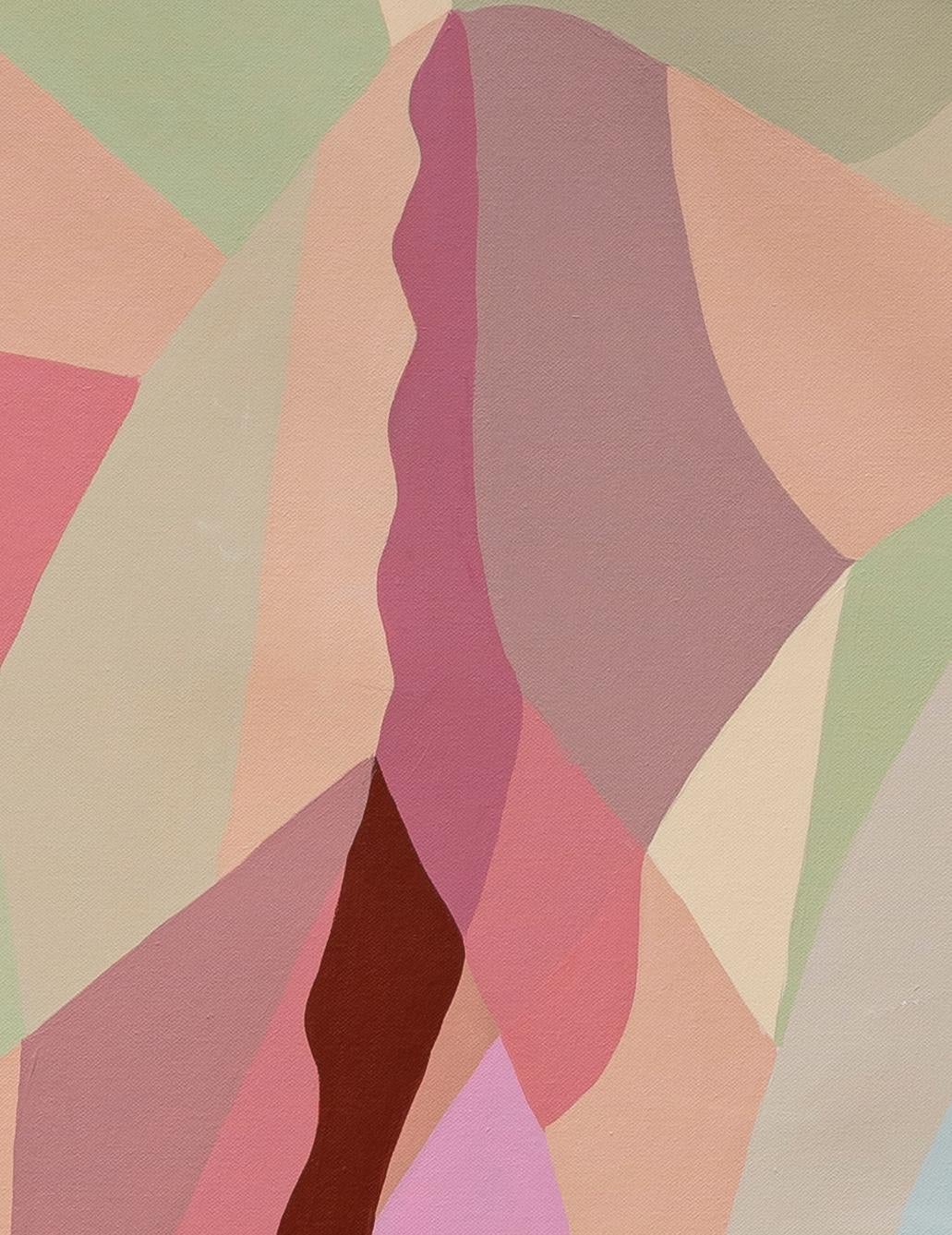 Criaturas expandidas. Large format. soft palett - Abstract Painting by Trucco Florencia