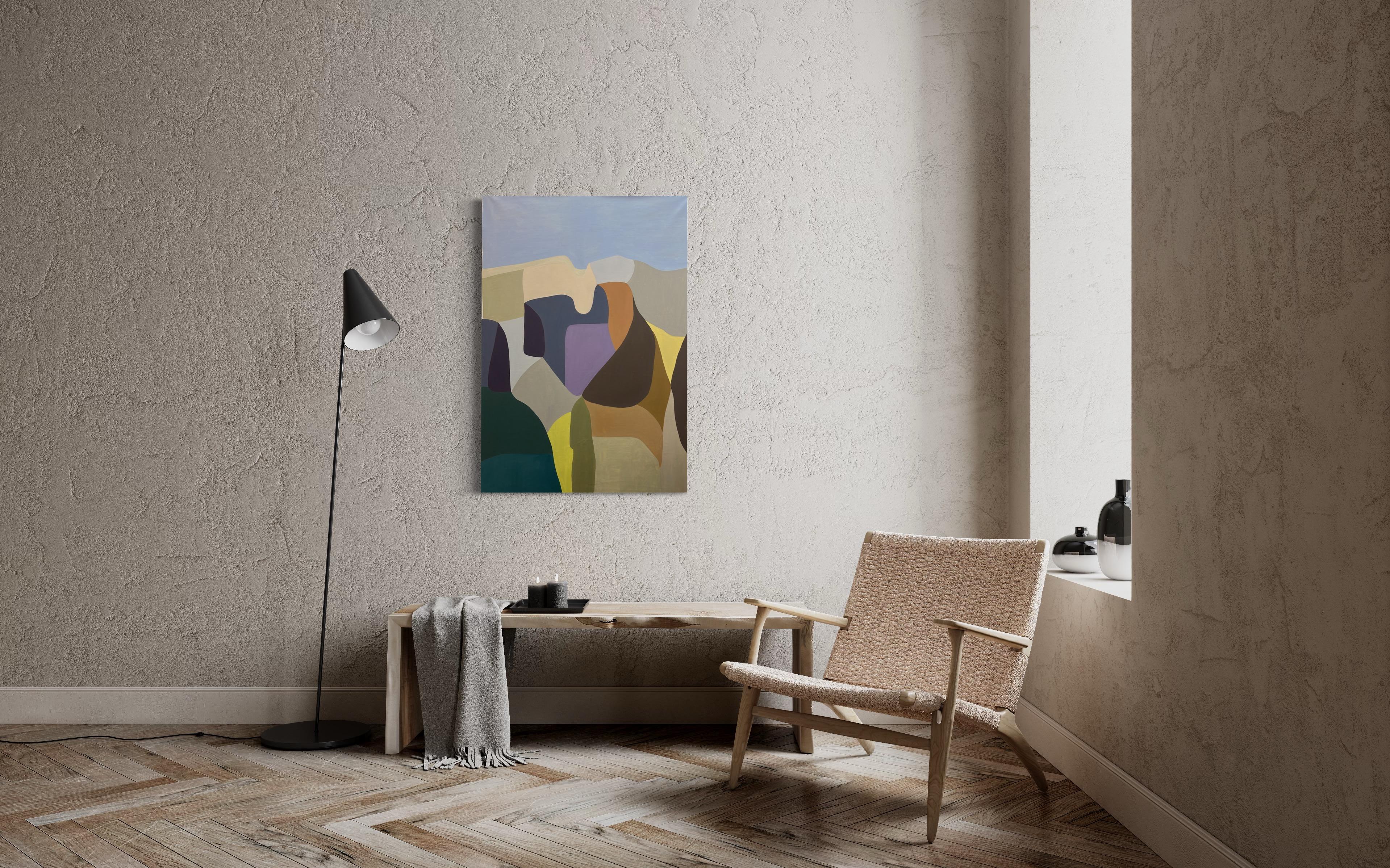 Inner Lanscape. Soft Palette. - Painting by Trucco Florencia