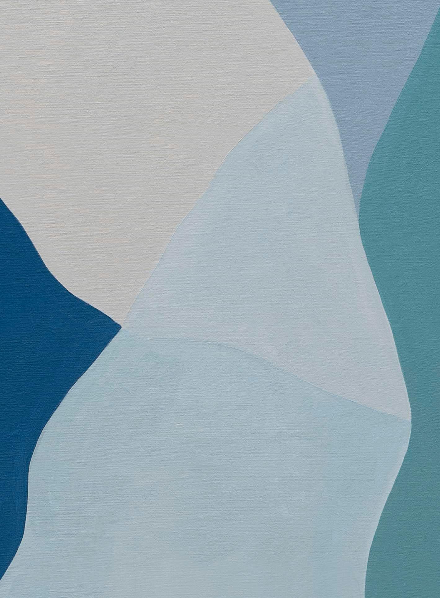 Paisajes interiores. Azul (Abstrakt), Painting, von Trucco Florencia