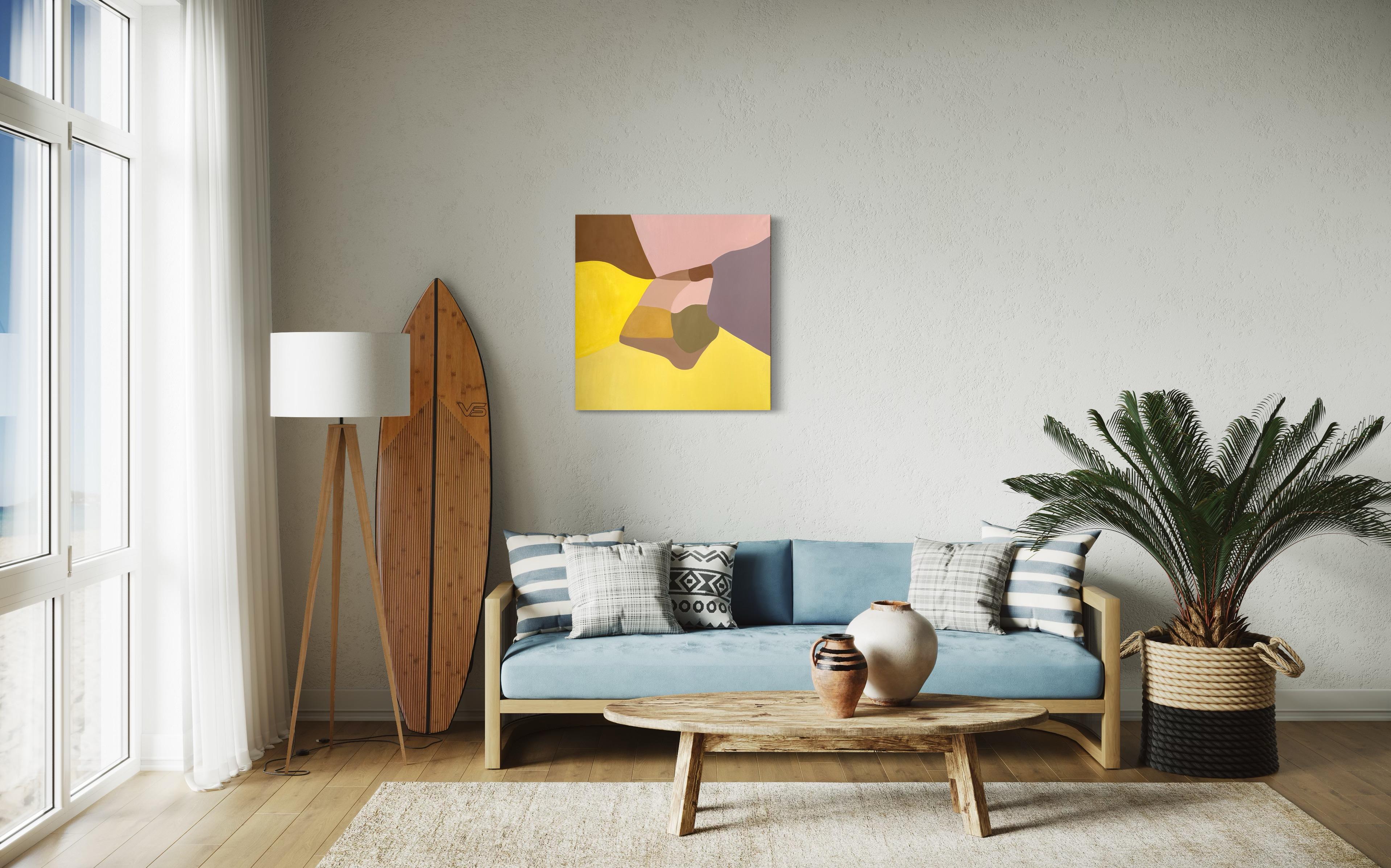 ST. serie criaturas 2023 - Brown Abstract Painting by Trucco Florencia