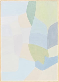 St. Serie Pequeñas Vibraciones #165, Abstract Oil on Canvas, Framed