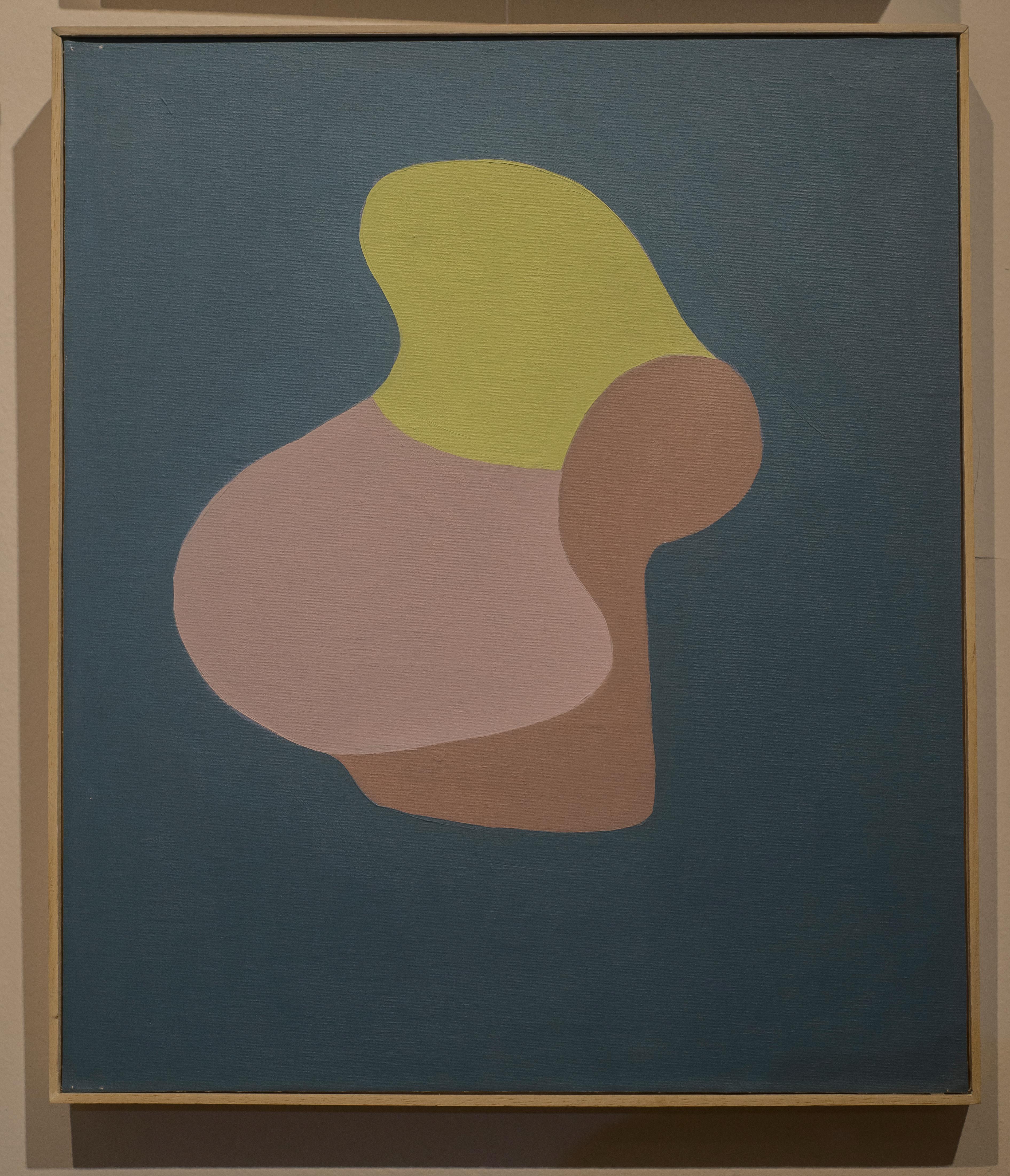 Untitled. Serie Criaturas 2024.  Abstract, Neutral style. Grey, brown and yellow For Sale 1