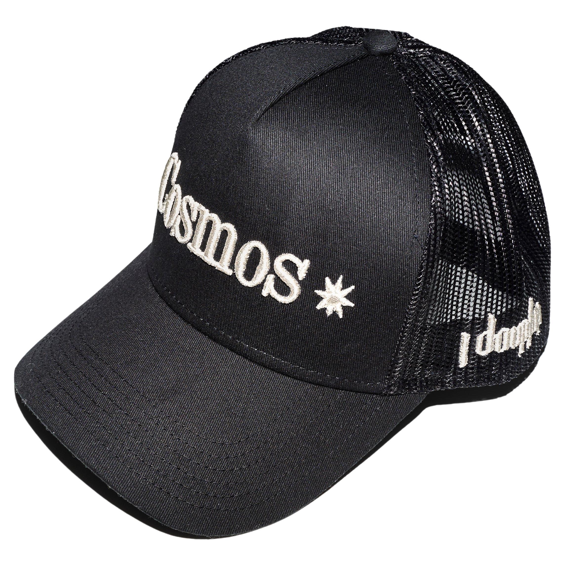 Trucker Hat Black Cosmos Silver Lurex Embroidery J Dauphin
Brand: J Dauphin

J Dauphin was created 2006 by Swedish French Johanna Dauphin. She started her career working for LVMH owned Fend at the Italian head office in Rome. She later moved to