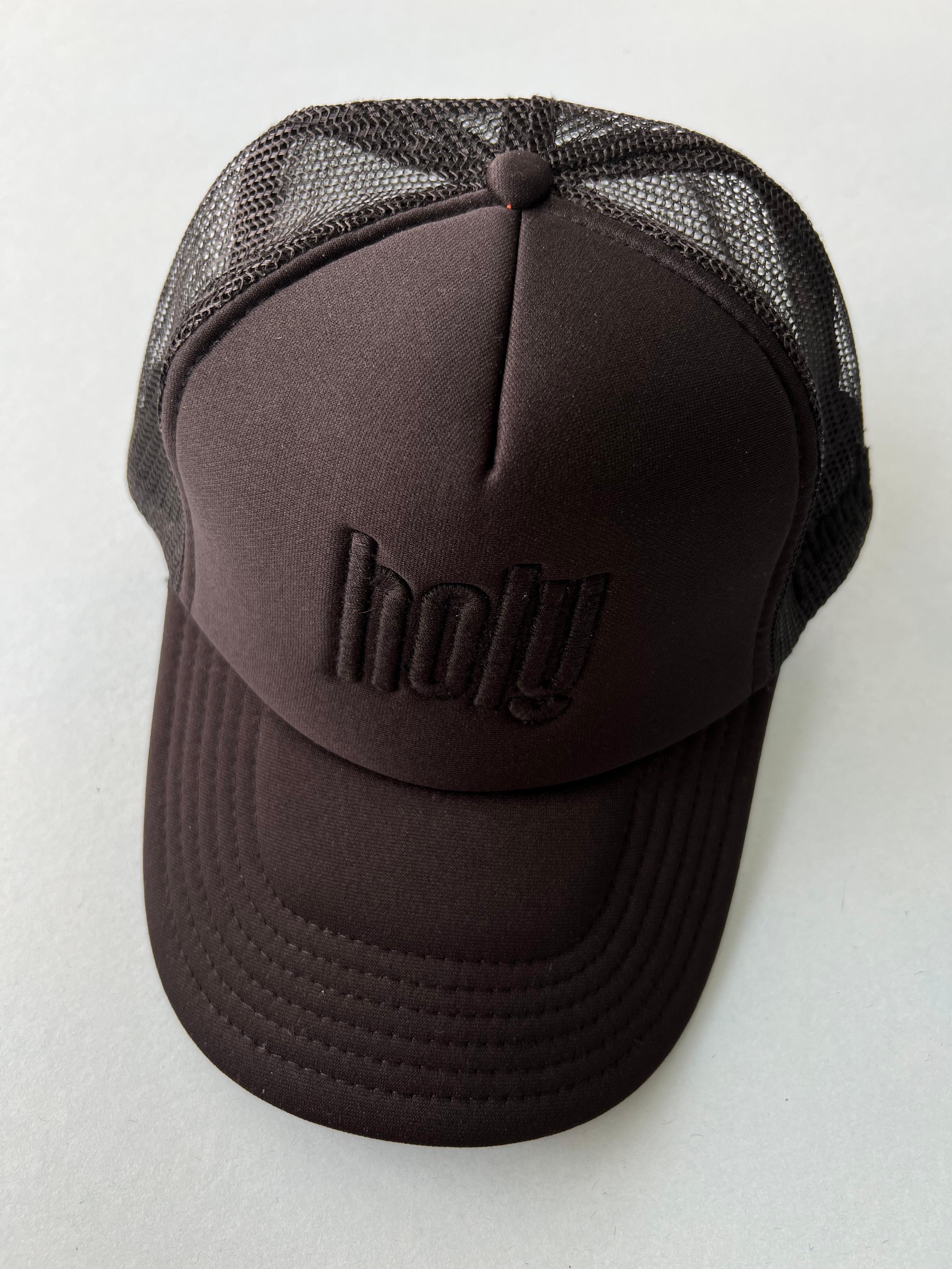 Brand: J Dauphin
Trucker Hat Black on Black Holy Embroidery Unisex

Embroidery Made in LA

Express a hybrid of easy-luxe and bourgeoisie jet-set look. Effortless and versatile, elegant and classy they bring an allure of unexpected outside-the-box