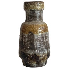 Vintage Trude Carstens Ceramic Vase, West Germany, circa 1960