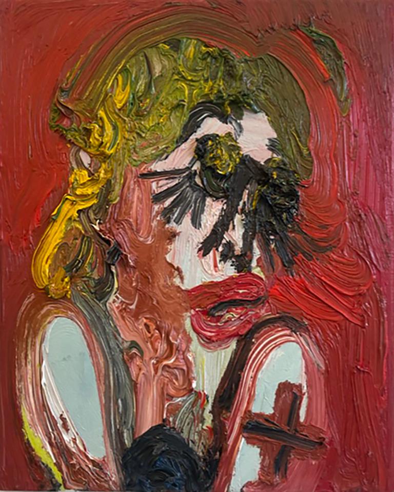 Figurative Painting de Trude Viken - Notas del diario