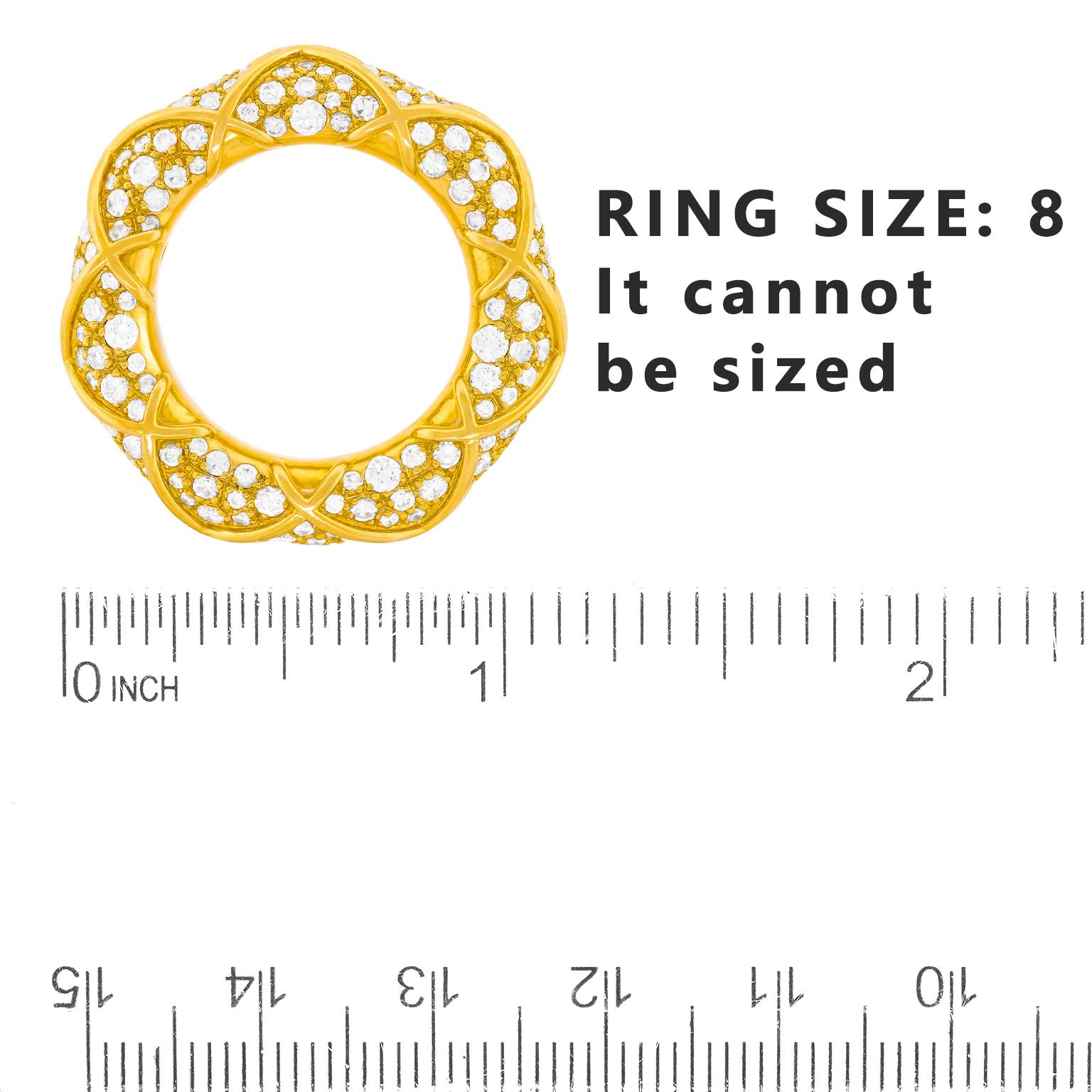 Trudel Modernist Diamond Ring For Sale 1