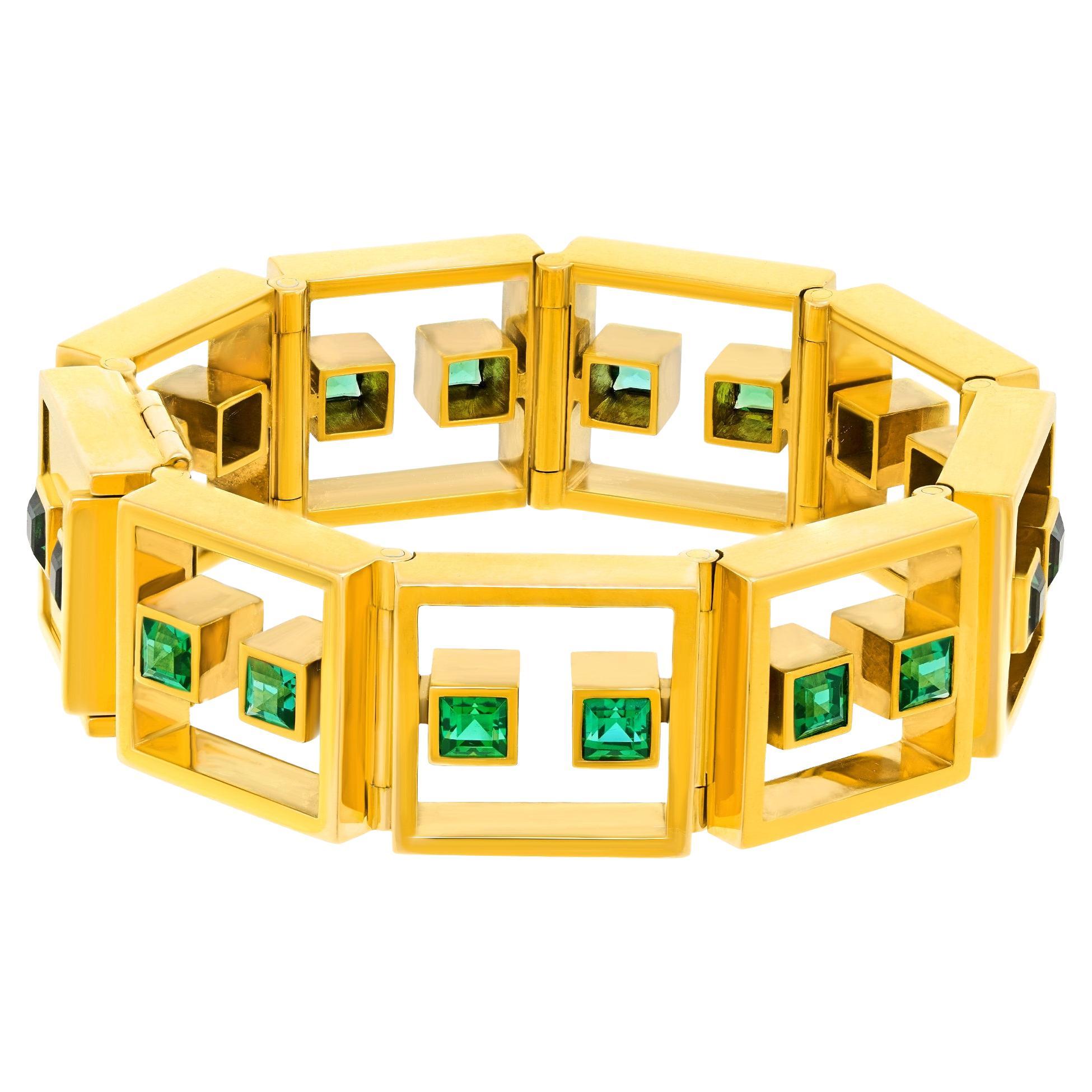 Trudel Bracciale moderno svizzero in tormalina