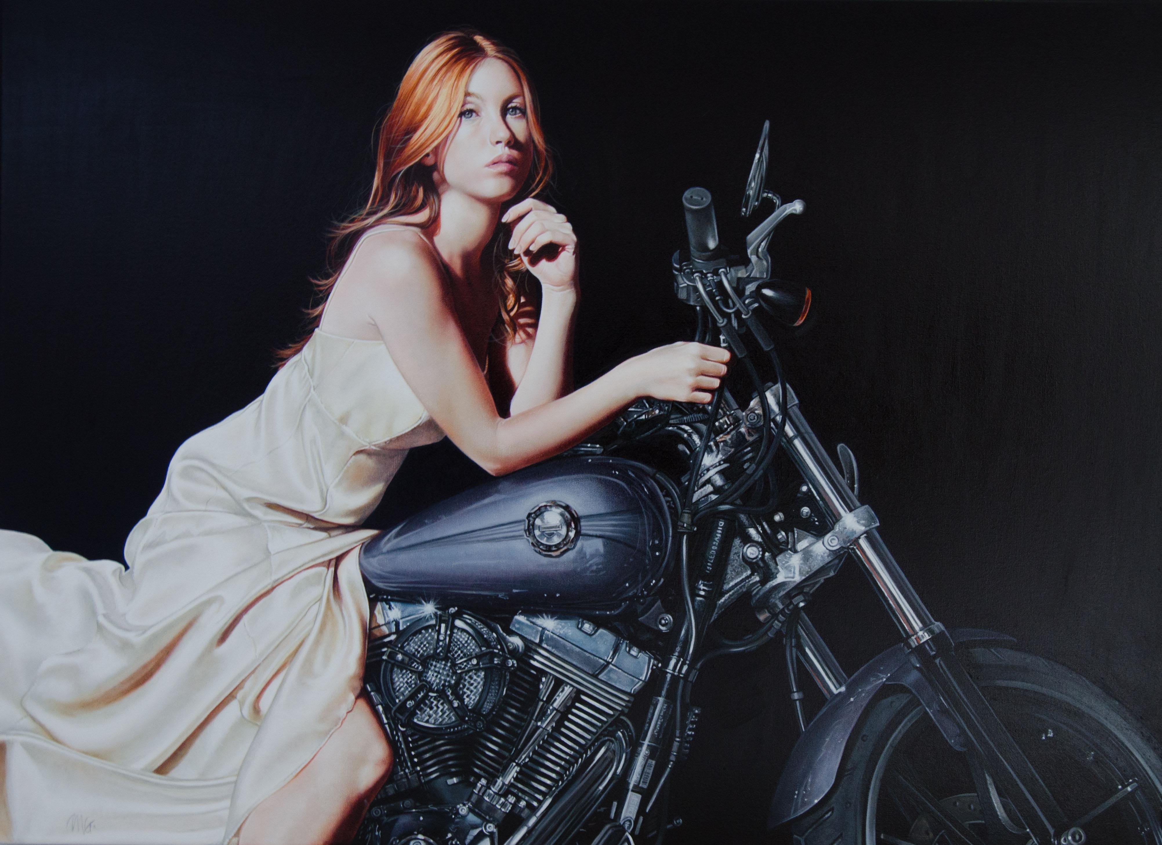 Trudy Good Figurative Painting - American Beauty 4