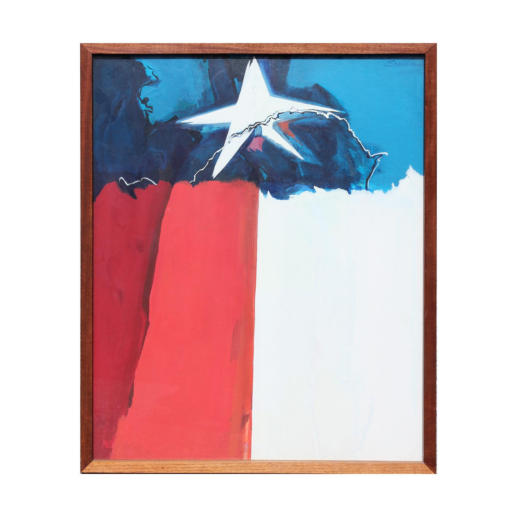 texas flag painting