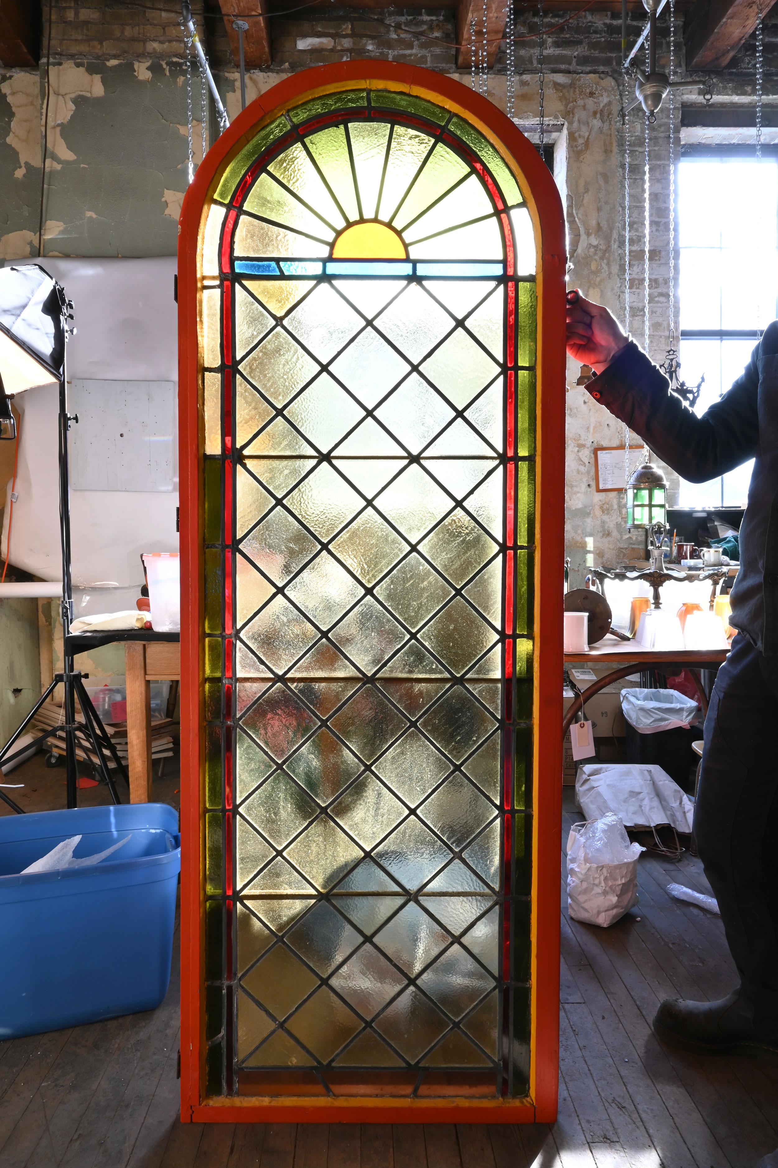 stained glass window template